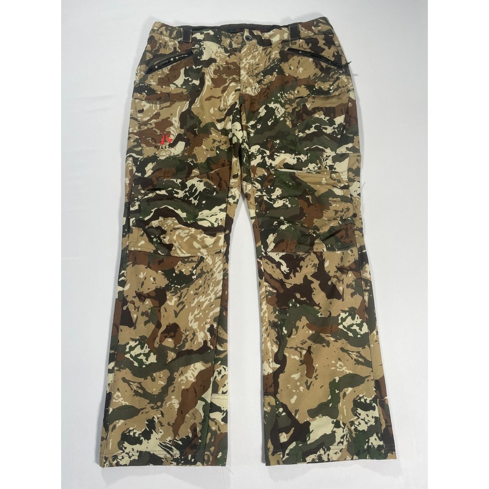 Killik Mens Veil Camo Hunting Pants 40x32 KILVTPT-K2 Performance Tactical Brown